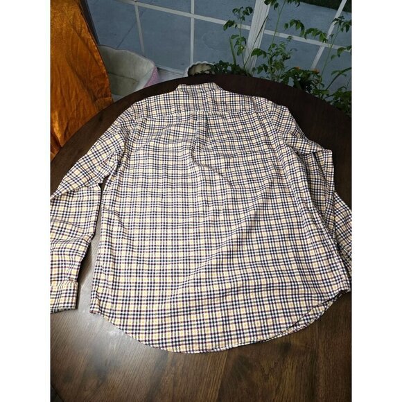 Eddie Bauer Shirt Size XL Extra Large Gray Flannel Button Down Outdoors Casual - Picture 13 of 16